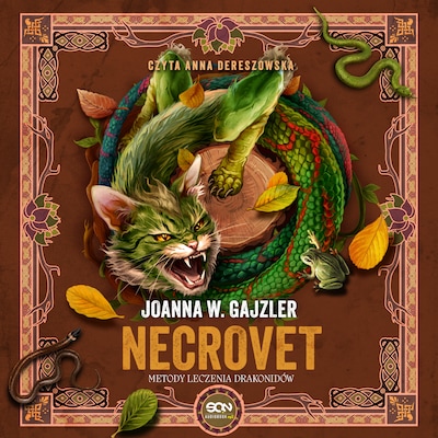 Necrovet. Metody leczenia drakonidów – okładka audiobooka, autor Joanna Gajzler