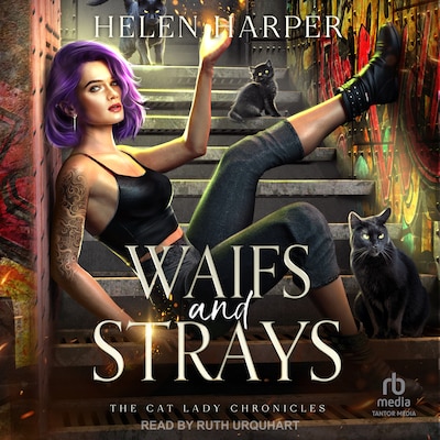 Waifs and Strays – omslag til lydbogen af Helen Harper
