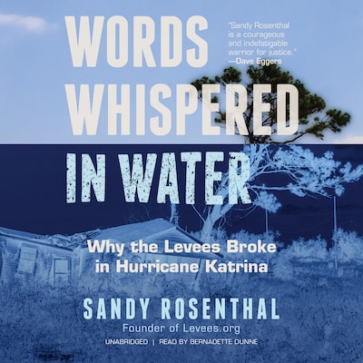 Words Whispered in Water – omslag til lydbogen af Sandy Rosenthal