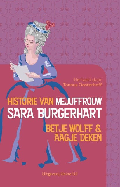 Historie van mejuffrouw Sara Burgerhart – omslag van het luisterboek van Aagje Deken,Betje Wolff