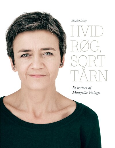 Hvid røg, sort tårn – omslag til lydbogen af Elisabet Svane