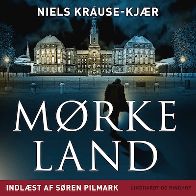 Mørkeland – omslag til lydbogen af Niels Krause-Kjær