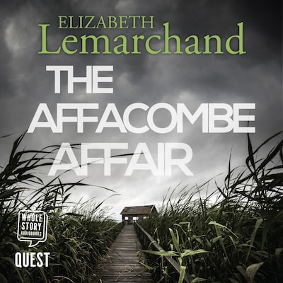 The Affacombe Affair – omslag til lydbogen af Elizabeth Lemarchand