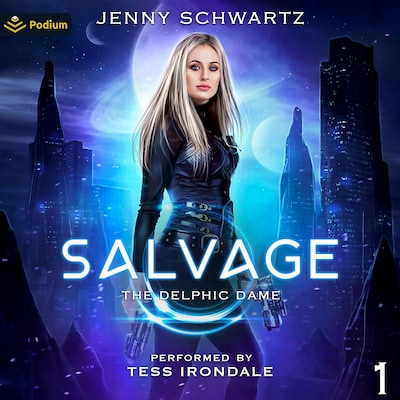 Salvage – omslag til lydbogen af Jenny Schwartz
