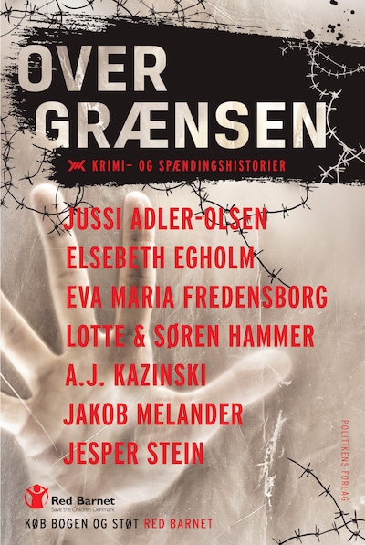 Over grænsen – omslag til lydbogen af Jussi Adler-Olsen, Lotte Hammer, Jesper Stein