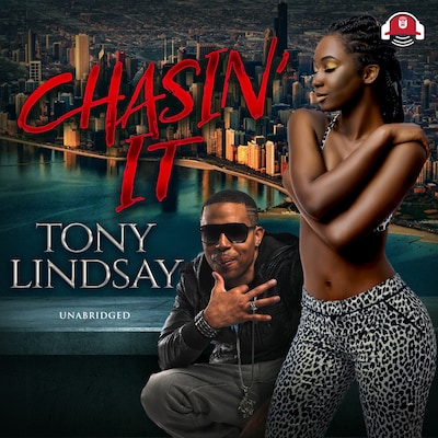 Chasin' It – omslag til lydbogen af Tony Lindsay
