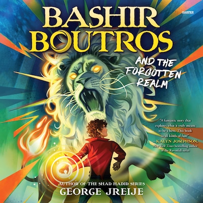 Bashir Boutros and the Forgotten Realm – omslag til lydbogen af George Jreije