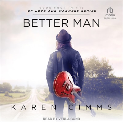 Better Man – omslag til lydbogen af Karen Cimms