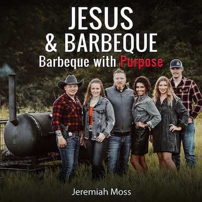 Jesus & Barbeque – omslag til lydbogen af Jeremiah Moss