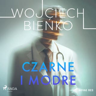 Czarne i modre – okładka audiobooka, autor Wojciech Bieńko