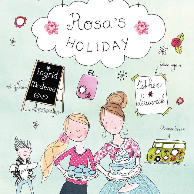 Rosa's holiday – omslag van het luisterboek van Ingrid Medema