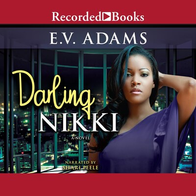 Darling Nikki – omslag til lydbogen af E.V. Adams
