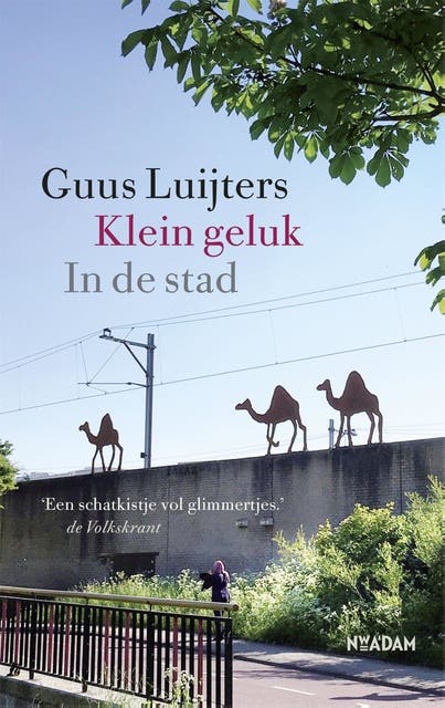 Klein geluk In de stad – omslag van het luisterboek van Guus Luijters