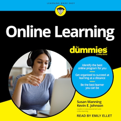 Online Learning For Dummies – omslag til lydbogen af Susan Manning, Kevin E. Johnson