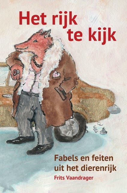 Het rijk te kijk: Fabels en feiten uit het dierenrijk – omslag van het luisterboek van Frits Vaandrager