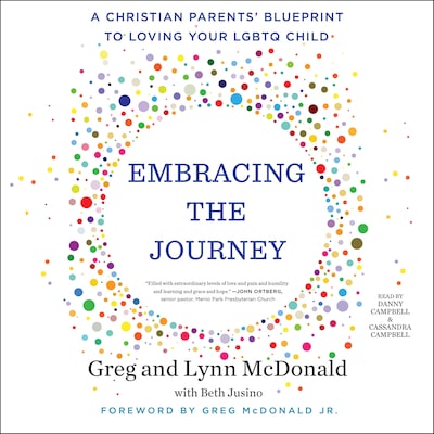 Embracing the Journey – omslag til lydbogen af Greg McDonald, Lynn McDonald