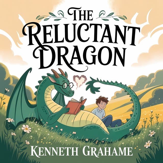 The Reluctant Dragon: A Classic Children’s Fantasy Story of Humor, Friendship, and Magical Adventure for All Ages – omslag til lydbogen af Kenneth Grahame