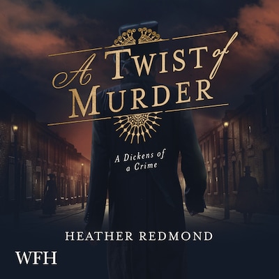 A Twist of Murder – omslag til lydbogen af Heather Redmond