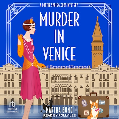 Murder in Venice – omslag til lydbogen af Martha Bond