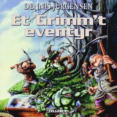 Et Grimm't eventyr – omslag til lydbogen af Dennis Jürgensen