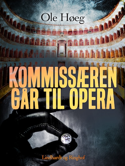 Kommissæren går til opera – omslag til lydbogen af Ole Høeg