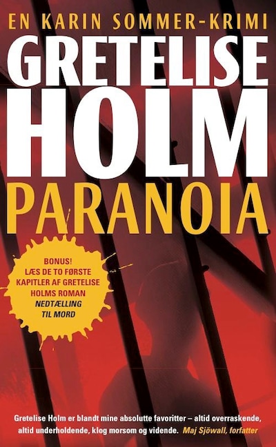 Paranoia – omslag til lydbogen af Gretelise Holm