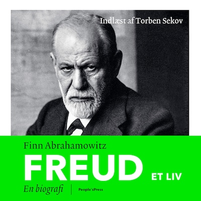Freud - et liv – omslag til lydbogen af Finn Abrahamowitz
