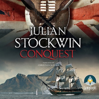 Conquest – omslag til lydbogen af Julian Stockwin