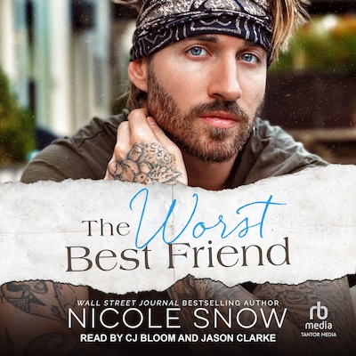 The Worst Best Friend – omslag til lydbogen af Nicole Snow