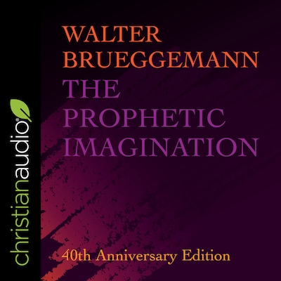 The Prophetic Imagination – omslag til lydbogen af Walter Brueggemann