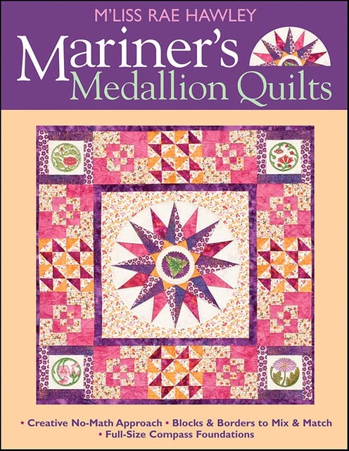 Mariner's Medallion Quilts – omslag til lydbogen af M Liss Rae Hawley