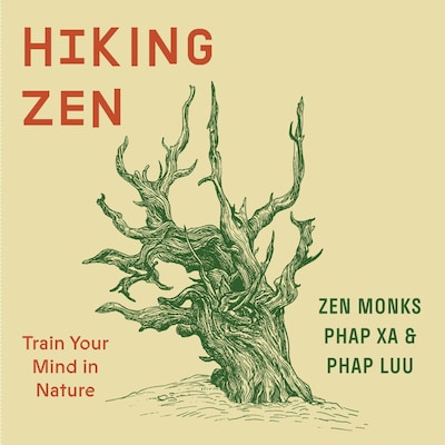 Hiking Zen – omslag til lydbogen af Phap Xa, Phap Luu