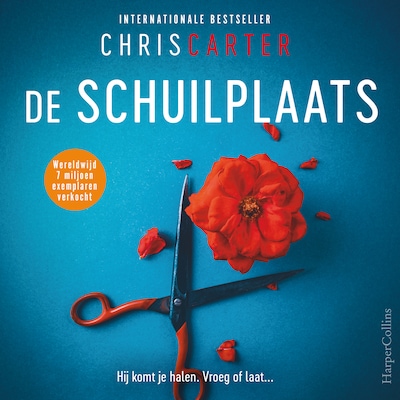 De schuilplaats – omslag van het luisterboek van Chris Carter