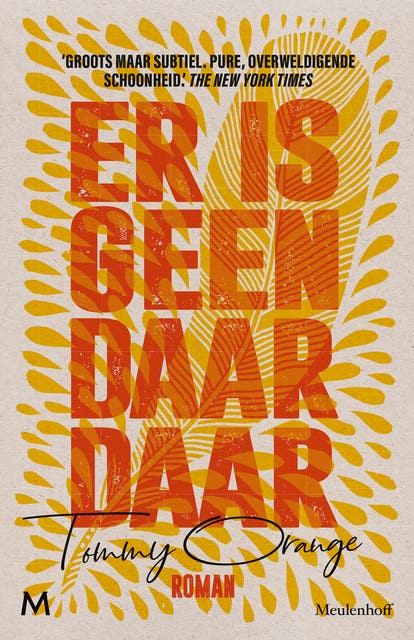 Er is geen daar daar – omslag van het luisterboek van Tommy Orange