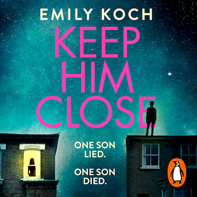 Keep Him Close – omslag til lydbogen af Emily Koch