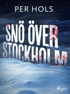 Snö över Stockholm – omslag till ljudboken av Per Hols