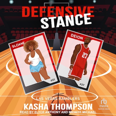 Defensive Stance – omslag til lydbogen af Kasha Thompson