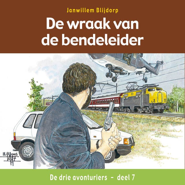 De wraak van de bendeleider – omslag van het luisterboek van Janwillem Blijdorp