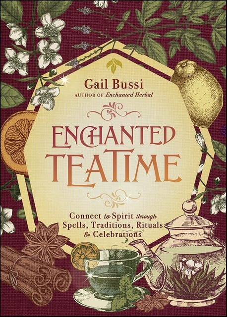 Enchanted Teatime: Connect to Spirit through Spells, Traditions, Rituals & Celebrations – omslag til lydbogen af Gail Bussi