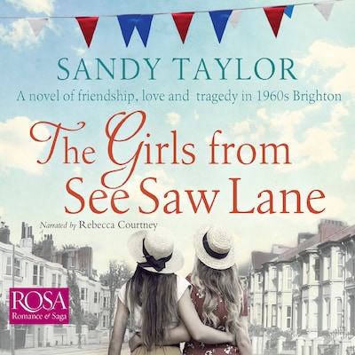 The Girls From See Saw Lane – omslag til lydbogen af Sandy Taylor