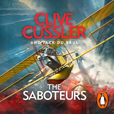 The Saboteurs – omslag til lydbogen af Clive Cussler, Jack du Brul