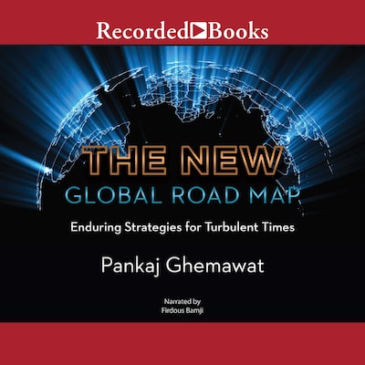 The New Global Road Map – omslag til lydbogen af Pankaj Ghemawat