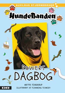 HundeBanden 3: Powers dagbog (Ramasjang) – omslag til lydbogen af Mette Finderup