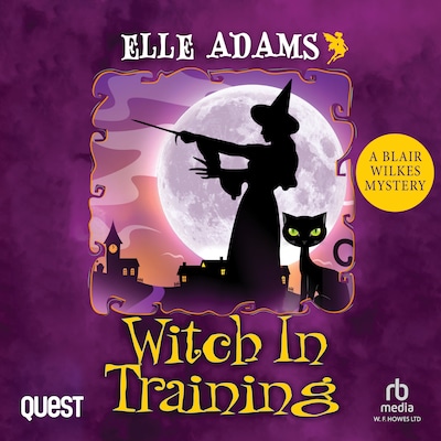 Witch in Training – omslag til lydbogen af Elle Adams
