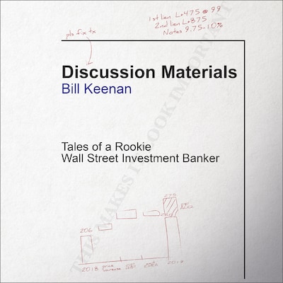 Discussion Materials – omslag til lydbogen af Bill Keenan