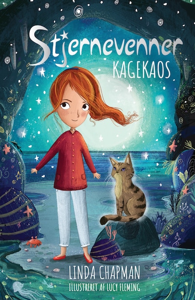 Stjernevenner (8) Kagekaos – omslag til lydbogen af Linda Chapman