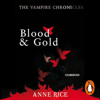 Blood And Gold – omslag til lydbogen af Anne Rice