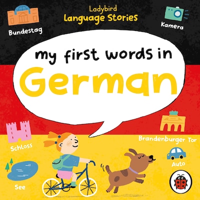 Ladybird Language Stories: My First Words in German – omslag til lydbogen af Ladybird