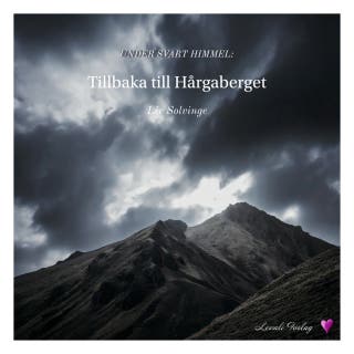 Tillbaka till Hårgaberget – omslag till ljudboken av Liv Solvinge
