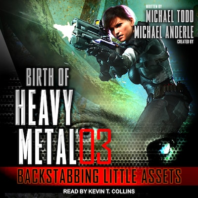 Backstabbing Little Assets – omslag til lydbogen af Michael Todd, Michael Anderle